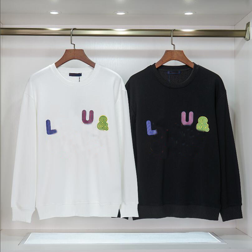 

Mens round neck Hoodies Designer Fashion Brand cotton Terry multicolour Letters Printing Hoodie Loose Fit Men Women Hip Hop Pullovers Sweatshirt, 06