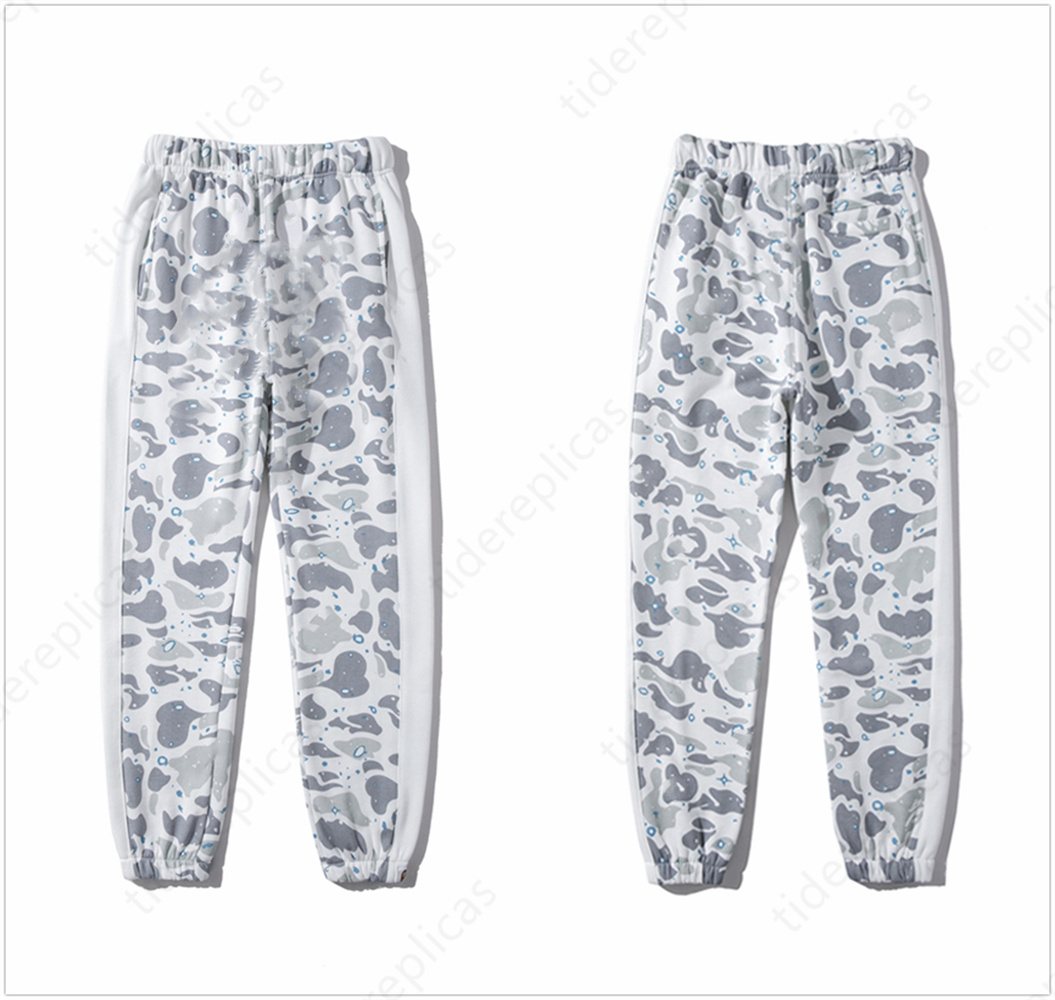 

pants Camo mens cargo designer pants joggers sweatpants cargos graffiti print sweatpant jogger pantalon cargo High Street hip hop Couples shark a1 H7WX, Style 11