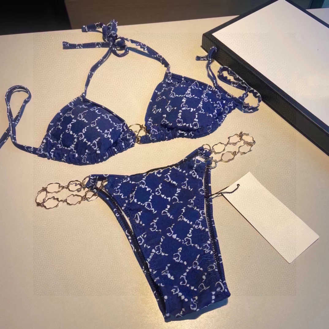 

Designer bikini swimsuit Designer luxury Bikinis Womens Swimsuits Set Beach Bathing Two piece set bikini Swimwears Female Classical Swimwear beach Th