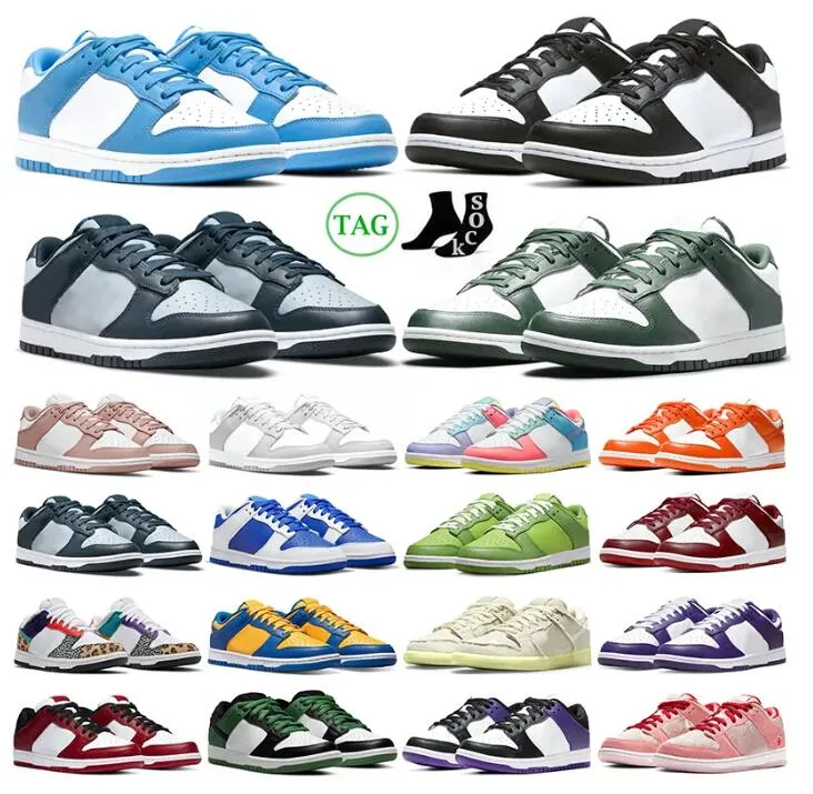 

Cheap Price 2023 Designer Casual Shoes Mens Women Flat Sb Low Panda White Black Grey Fog Unc Chunky Green Glow Strange Valentine's Day, Red