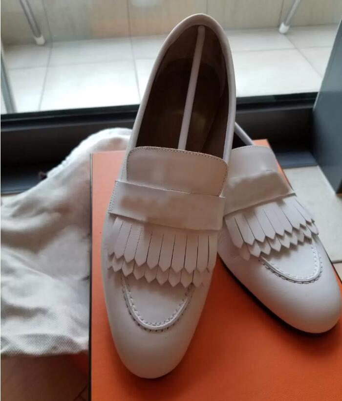 

Brand Comfort Walking Women Destin Loafer Shoes Black Nude Brown Calfskin Leather Slip On Casual Palladium Kelly Buckle Lady Moccasins EU35-40