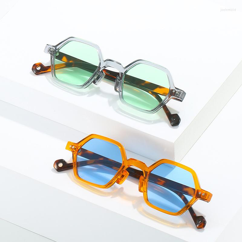 

Sunglasses Classic Steampunk Vintage Brand Designer Women 2023 Small Frame Sun Glasses For Men UV400 Punk Trendy Polygon Shade