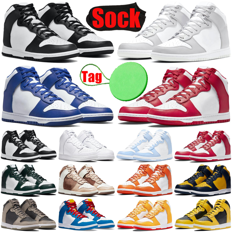 

Panda running shoes for mens womens Aluminum University Red Gold Syracuse high Moon Fossil Vast Grey men trainers sports sneakers runners, #18 crimson tint 36-40