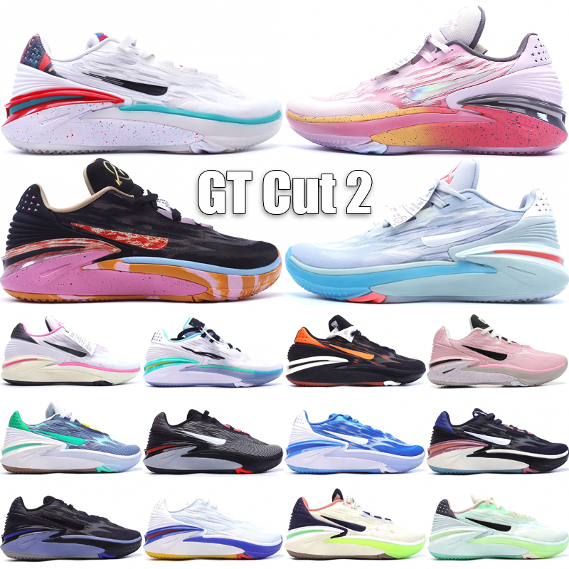 

Top GT Cut 2 Basketball Shoes For Men Trainers G.T. Designer Dare To Fly Barely Green Summit White Ice Blue Leap High Easter Outdoor Sneakers Size 40-46, #06 crosshairs