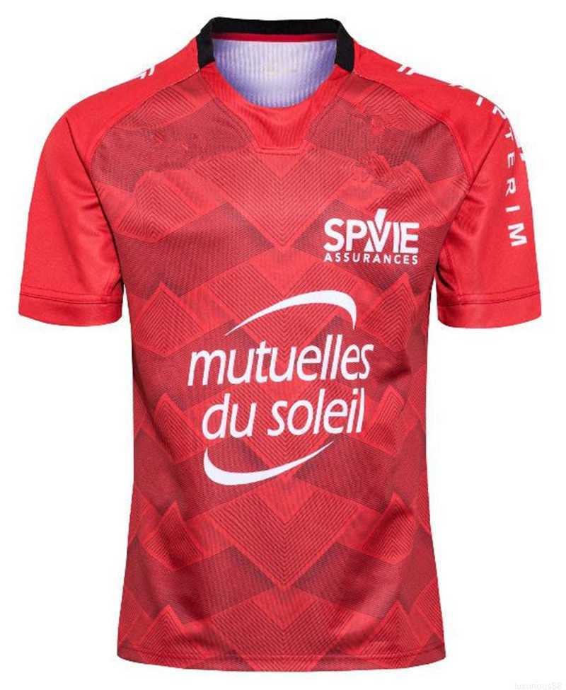 

Men's T-Shirts 2020 Toulon Home Rugby Jersey size S--XL-XXL-3XL-4XL-5XL, 2021
