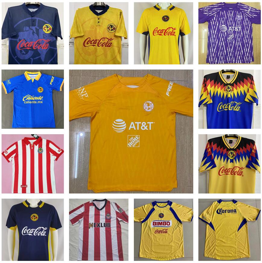 

2004 2005 2006 98 99 Retro Club America Soccer Jerseys 1995 1996 04 05 06 C.blanco Vintage Classic Football Shirt, Grey