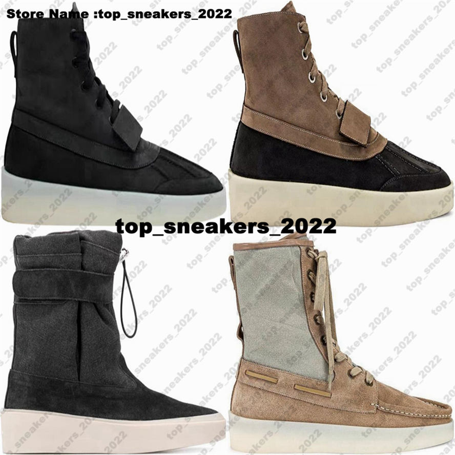 

Boots Shoes Sneakers Fear of Gods Duckboot Size 12 Mens Trainers FearofGod Ski Lounge Boot Designer Skate Casual luxury Women Eur 46 Us 12 Us12 Booties Big Size