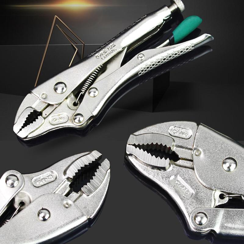 

Tools LAOA 5inch 7inch 10inch Locking Pliers CrMo Material Round Nose Plier Locking Tool Water Pipe Wrench