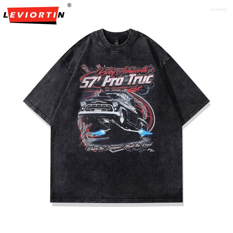 

Men's T Shirts Retro Men's T-Shirts Streetwear Funny Sun Letter Print Shirt Summer Casual Hip Hop Oversized Tees High Street Harajuku, 821