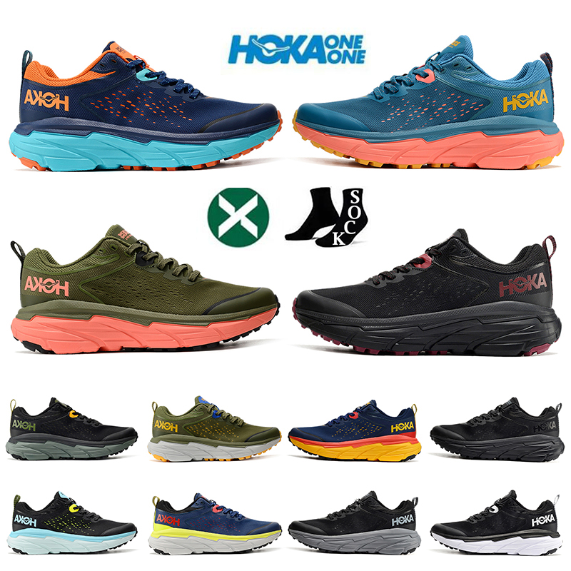 

hokas hoka one one Challenger ATR 6 runner shoe for men women Outer Space Radiant Yellow Atlantis Blue Triple Black Thyme athletic sneakers outdoor shoes, H26 fiesta black