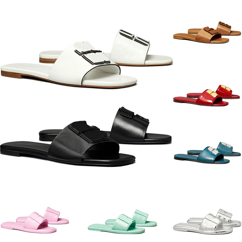 

free shipping ines slides 2 t sports snake embossed leather sandal designer slides slippers womens white black patent yellow pink Silver flip flops ladies size 36-41