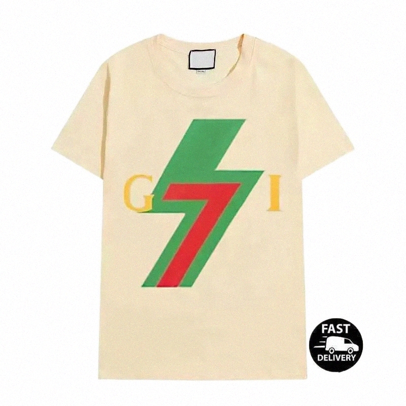 

men' T-Shirts Designer Tees Summer Pure Cotton Breathable Round Neck Short Sleeved Men Clothing Outdoor Casual Letter Printed T-Shirt The Same Clothi 25pv#