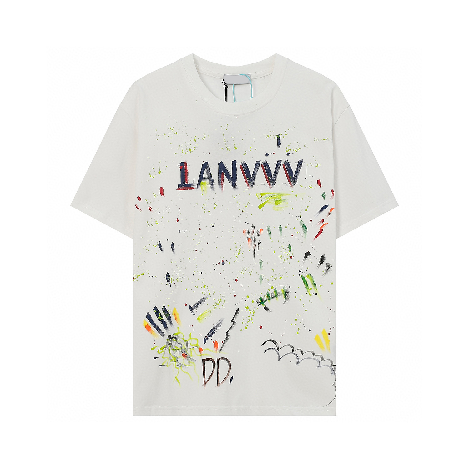 

Men's Plus Tees & Polos Round neck embroidered and printed polar style summer wear with street pure cotton 201qdn
