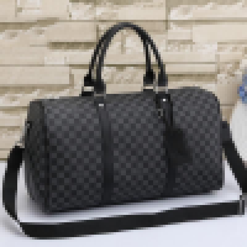 

Travel Duffle Bag Classic Casual Tote Fashion travel bag keepall bandouliere luxurys designers handbags Women/men Designer Luggage Large capacity Luggage bags, Black grid