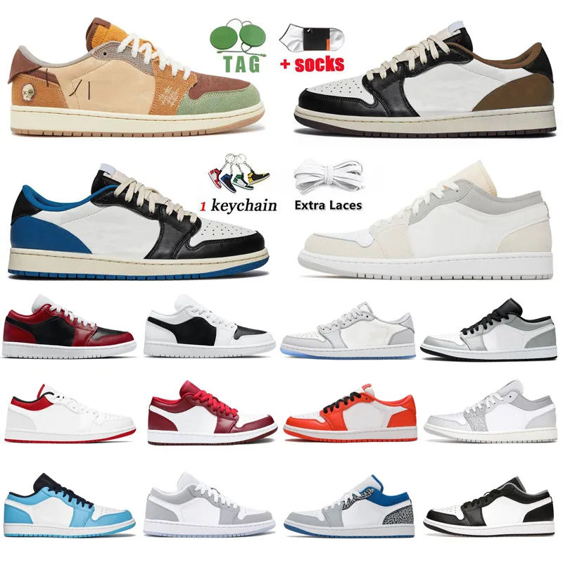 

Bicycle Shoes 1 Low Basketball Shoes 1s Mocha Black Phantom Voodoo Cactus Jack Black Phantom Low Wolf Grey Unc Grey Camo Mens Trainers