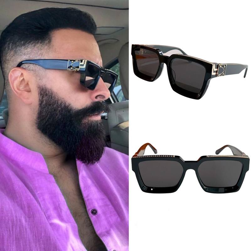 

hot vintage brand designer sunglasses for men and women woman heatwave ladies sunglasses thickened material fashion eyewear frame UV400 lenses with original case