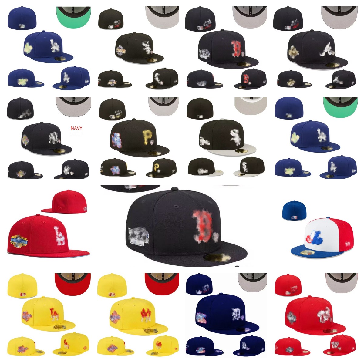

Luxury Fitted hats Snapbacks hat Adjustable baskball Caps All Team Logo Outdoor Sports chrome heart Embroidery casquette flat Closed Beanies hat flex cap sizes 7-8