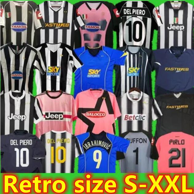 

Retro Juventus DEL PIERO Conte soccer jersey PIRLO Buffon INZAGHI 84 85 92 95 96 97 98 99 02 03 04 05 94 95 ZIDANE Ancient maillot DAVIDS BOKSIC Conte shirt