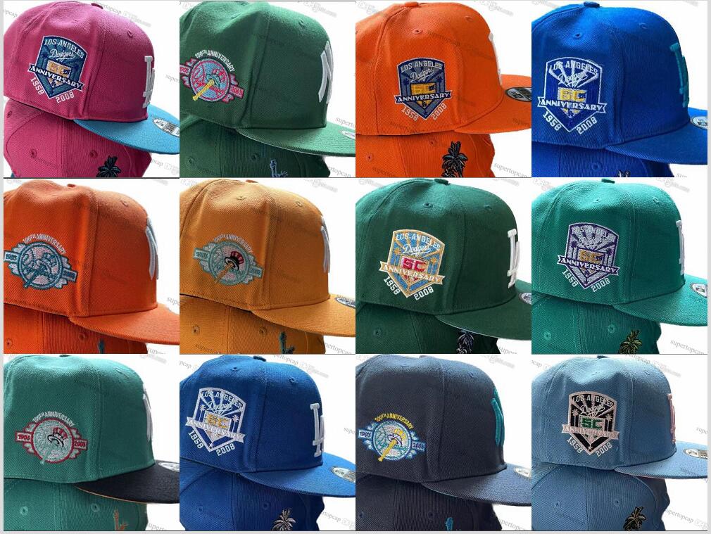 

2023 26 Colors Men's Baseball Snapback Hats Tree Classic Hip Hop Black Blue Pink Sport  Adjustable Caps Chapeau 1958-2008 50th Real Tree Su2-02