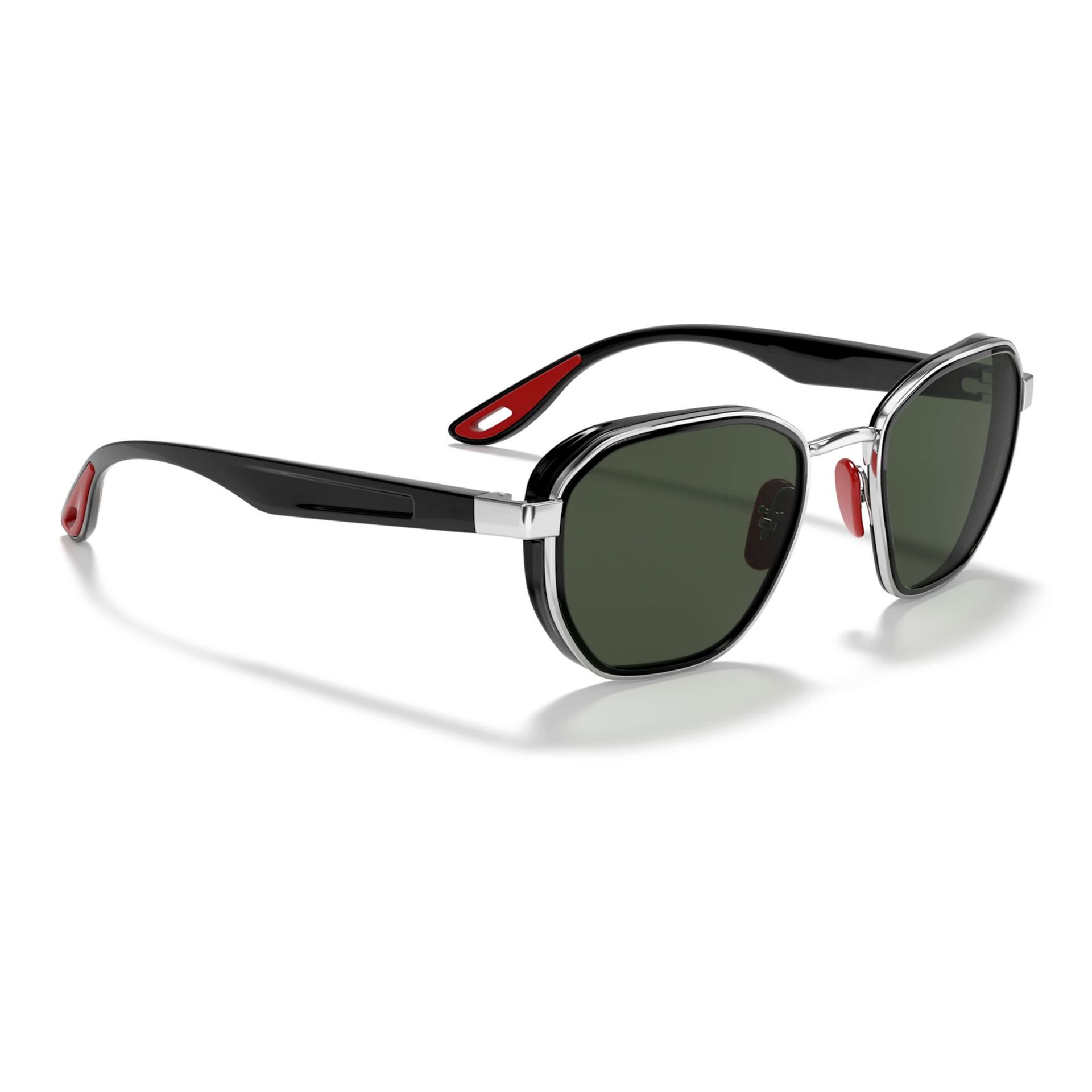 

Sunglasses for women designer sunglasses mens sunglasses 3674 men Silver frame dark green to black lens Polarized Comfort UV Protection shade Travel glasses