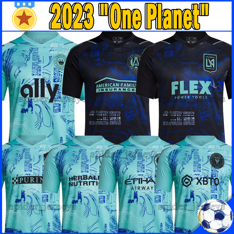 

2023 One Planet special Soccer Jerseys ATLANTA Charlotte NYCFC united MIAMI St. L ouis City LA GALAXY INTER LAFC Men football shirt, Maiami