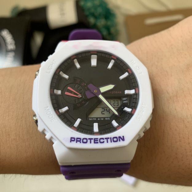 

2023 Iced Out Watch 20 Colors Original shock watch men sport wr200arwatches Army Military Shocking Waterproof Watch all pointer work Digital Wristwatch 2100