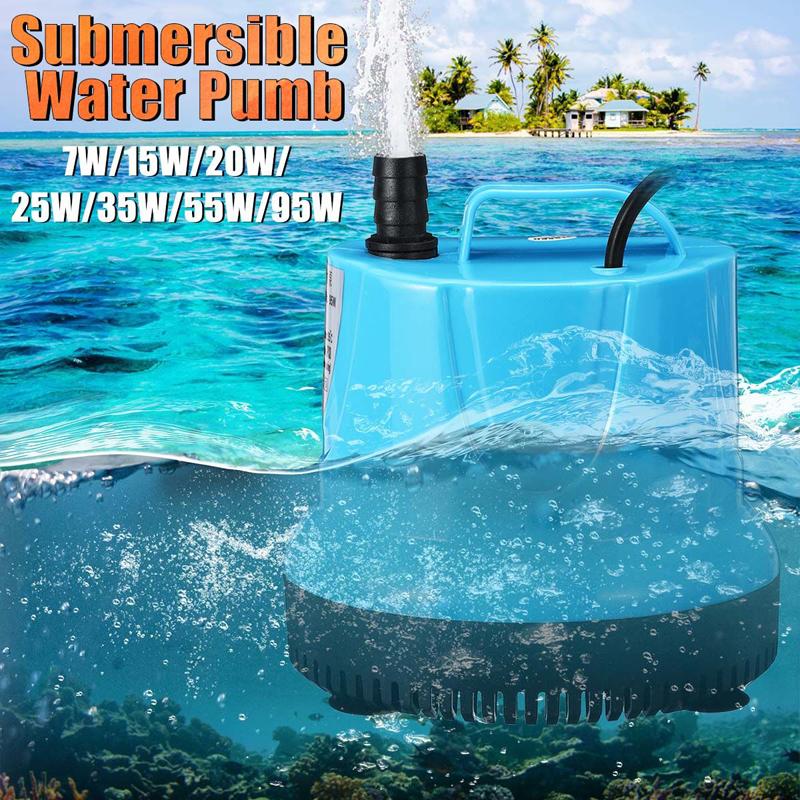 

Accessories 7/15/20/25/35/55/95W Submersible Water Pump 5504500L/H 220240V Aquarium Fish Pond Tank Spout Marin Temperature Control Clean