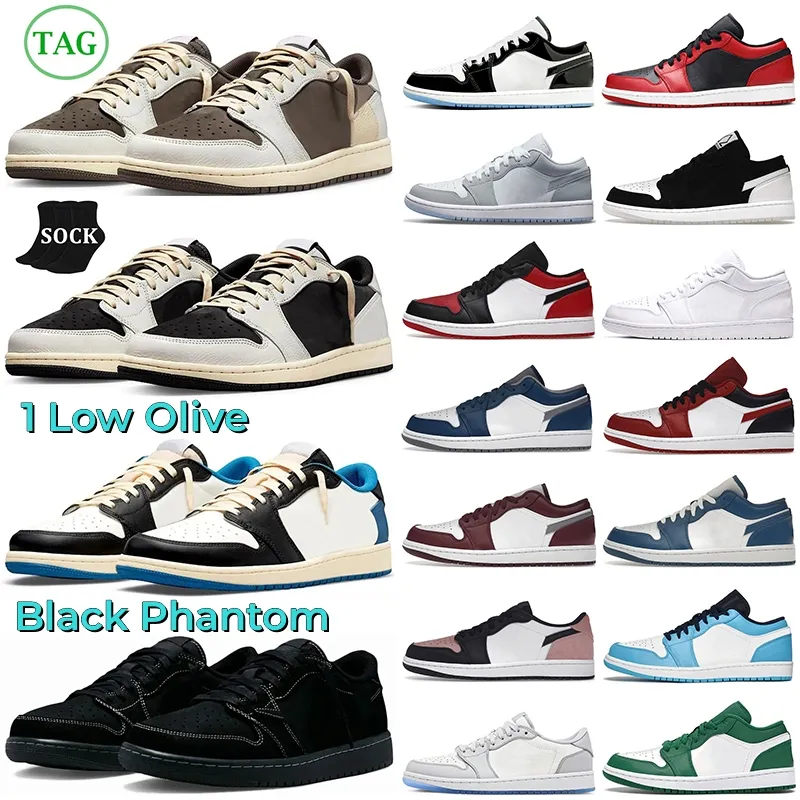 

Bicycle Shoes Bicycle Shoes 1 Low Basketball Shoes Men Women 1s Lows Black Phantom Olive Reverse Mocha Concord Wolf Grey True Blue Bred, White