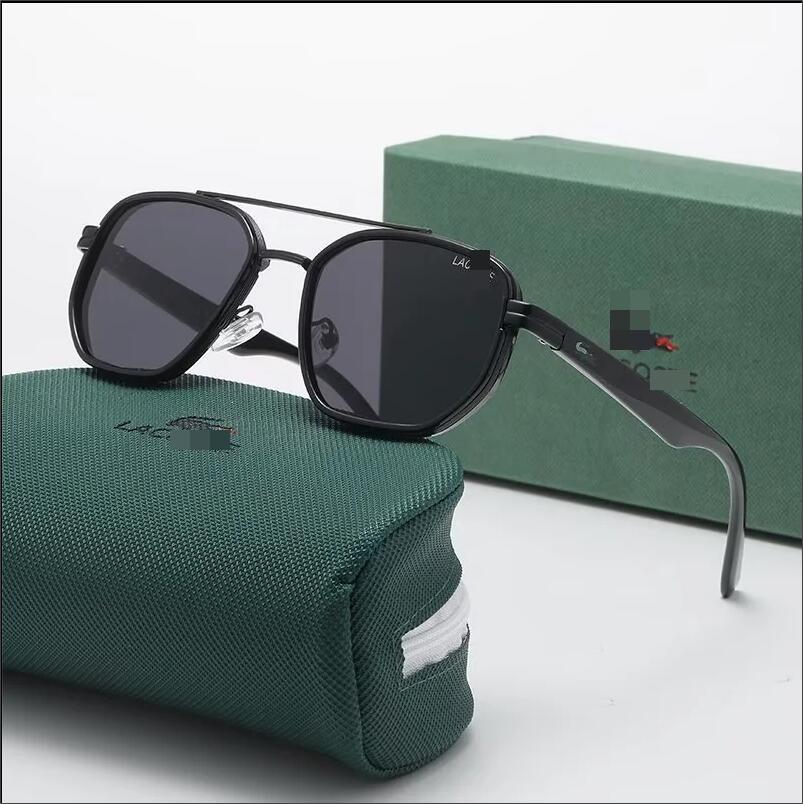 

Fashionable sunglasses, classic business men's and women's retro sunglasses, street photography tourism anti-glare sunglasses