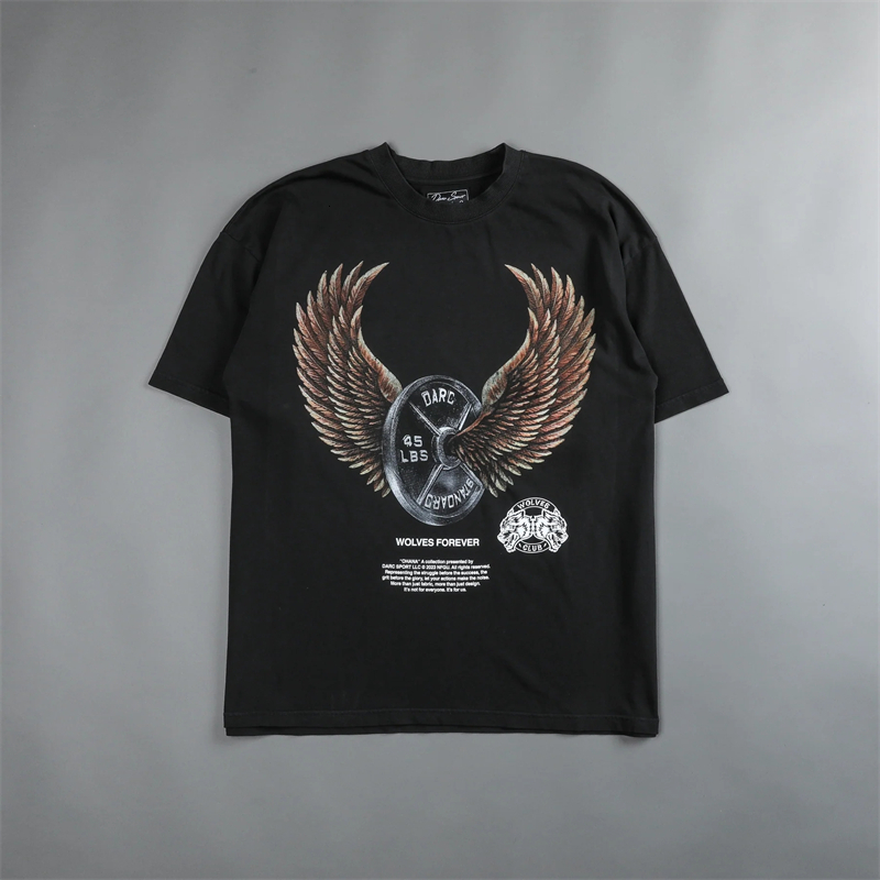 

Mens TShirts DARC SPORT PREMIUM FLY HIGHER Print T Shirt 100% Cotton Tshirts Summer Skateboard Short Sleeve Tees Tops Oversize 230503, T0403 white