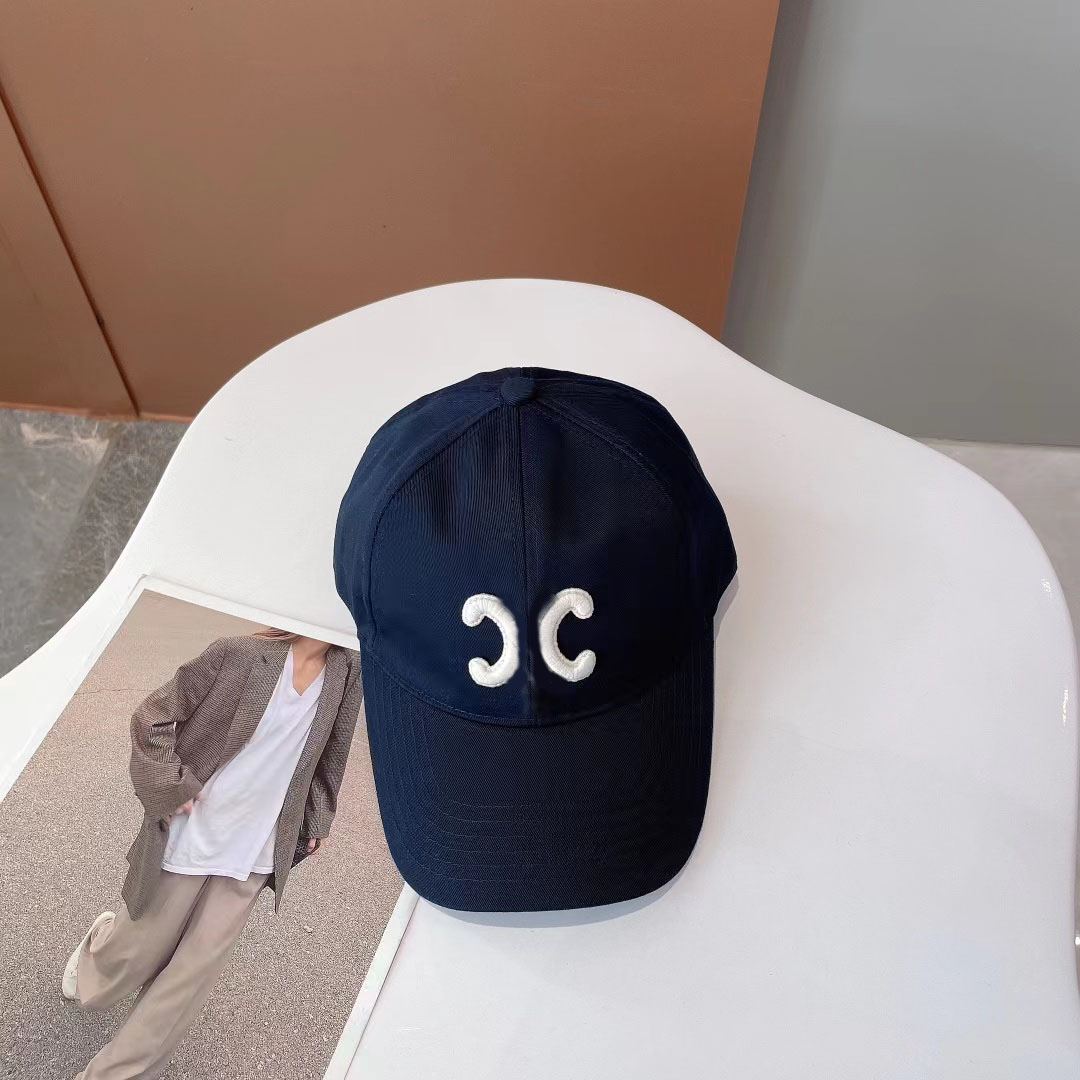 

Fashion mens designer hat womens baseball cap Celins fitted hats letter summer snapback popular sunshade sport embroidery casquette beach luxury hats gorra, Brown