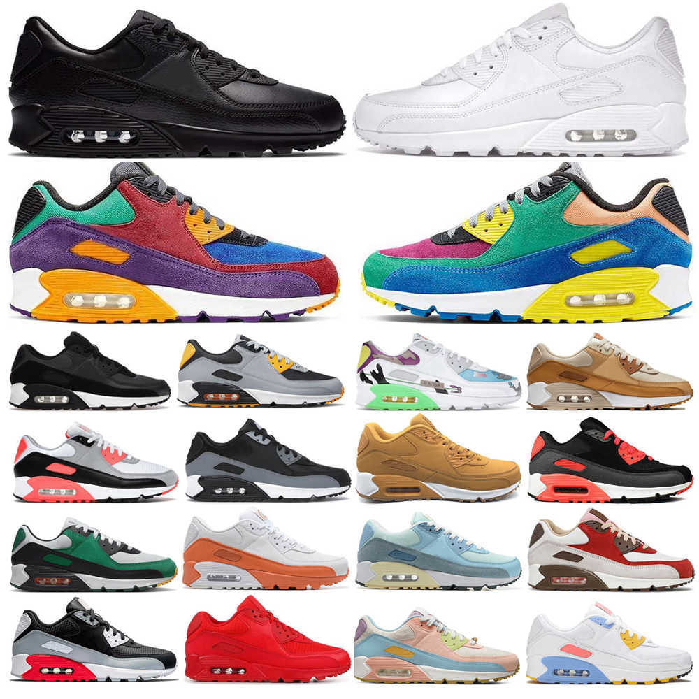 

Classic 90 90s Men Women Running Shoes OG Designer Bred AM Total Be True Camo Green Grape Infrared London Men Trainers Sneakers Max Big Size 46, 40-46 navy blue