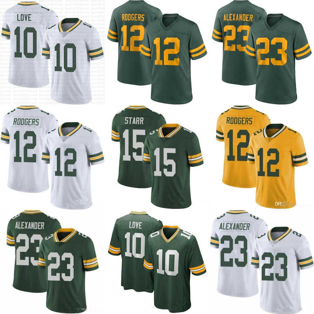 

Football Jerseys Green Bay''Packers''Men women youth 12 Aaron Rodgers 23 Jaire Alexander 7 Quay Walker 33 Aaron Jones Jersey, Color