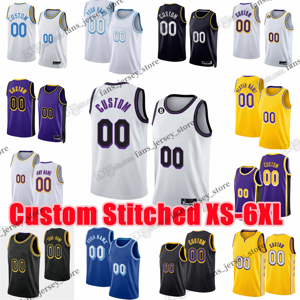 

Custom Stitched XS-6XL Basketball Jersey 6 James Austin Anthony Reaves Davis D'Angelo 1Russell Malik Beasley Mo Bamba Rui Hachimura Troy Brown Vanderbilt Christie, Stitched jersey