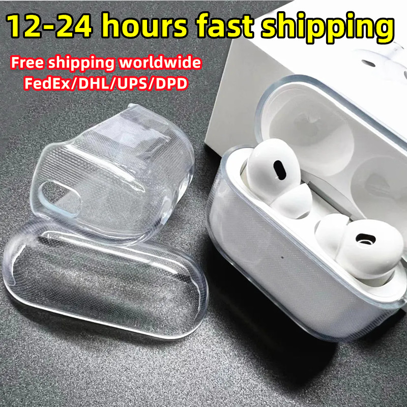 

For Airpods pro 2 airpod 3 Headphone Accessories airpod pro BluetoothEarphone airpods pros transparent protective cover pro 2nd gen soft shell earphones case