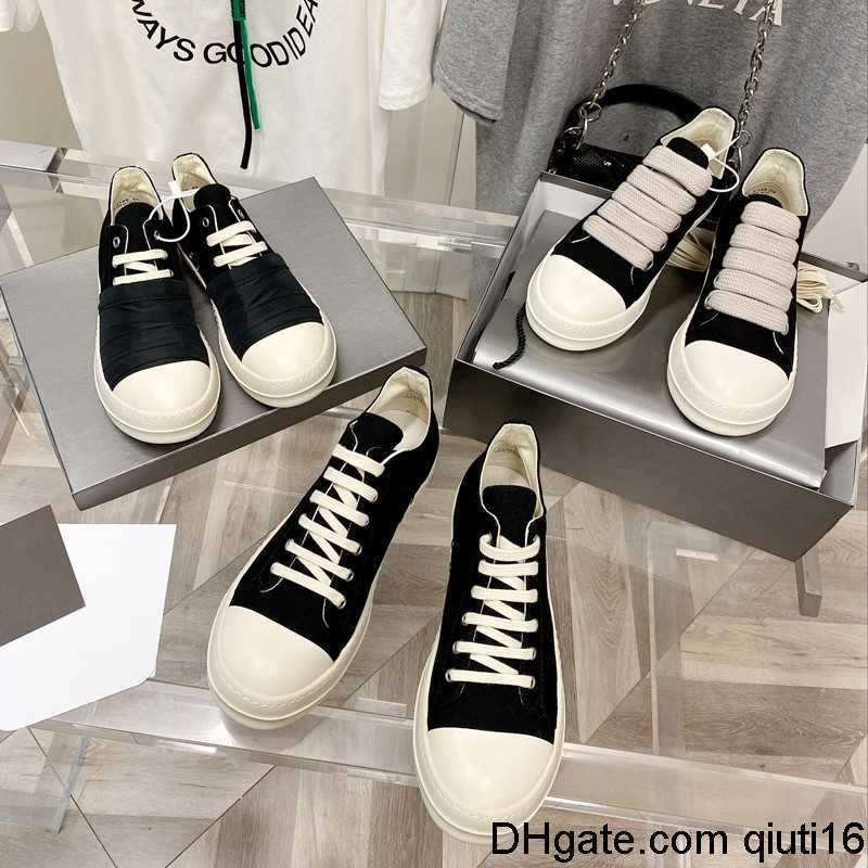

Dress Shoes Men Low top Sneakers Rick Shoes Owen Women Casual Shoes Genuine Leather Shoes lace up Designer Women Sneaker