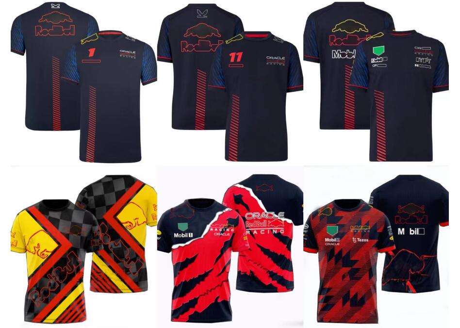 

Summer new racing T-shirt breathable fashion polo shirt the same style custom