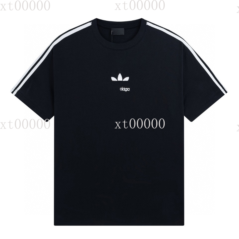 

22SS Designer Letter Printed T Shirts Tee Sweatshirt Fashion High Street Short Sleeves Summer Casual T-Shirt Breathable Men Women Crew Neck Tees Dresses for Wome 3-344, Black