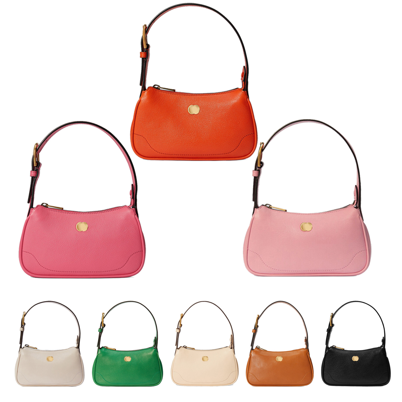 

Fashion weekender Crossbody bags half moon designer tote Shoulder bag marmont Genuine Leather women Guicci handbag beach bag mens aphrodite Luxury pink clutch bags