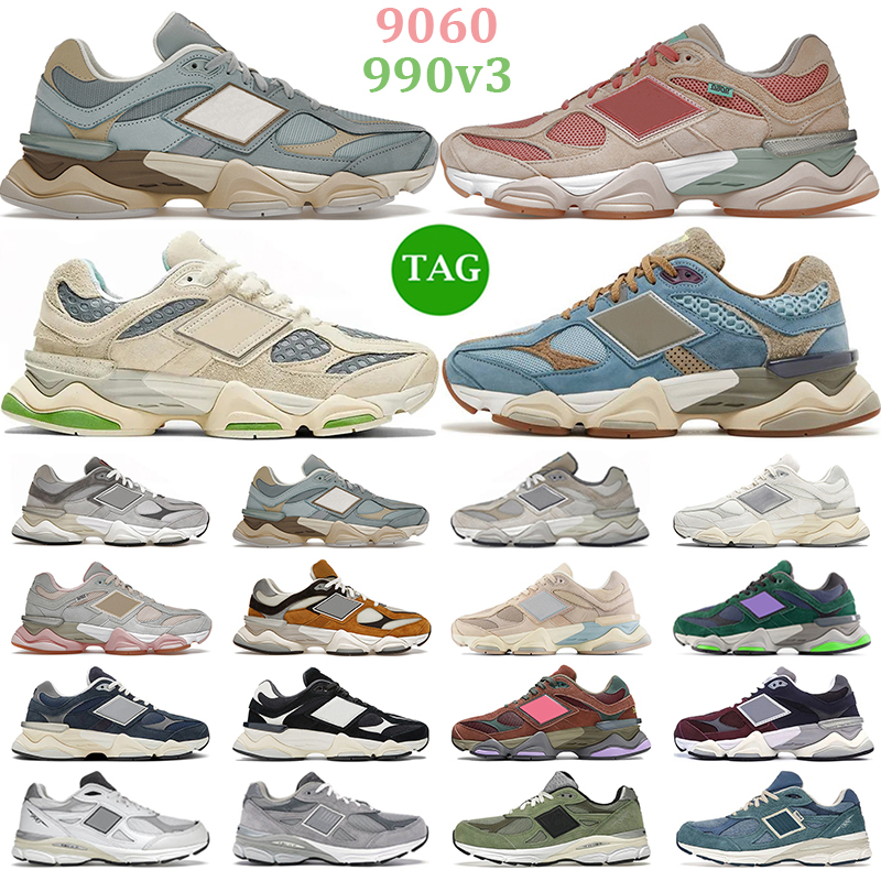 

Designer 9060 Running Shoes Men Women 990 v3 Rain Cloud Grey Sea Salt Bricks Wood Blue Haze 990v3 Grey Olive Mens Outdoor Trainers 9060s Sneakers, #22