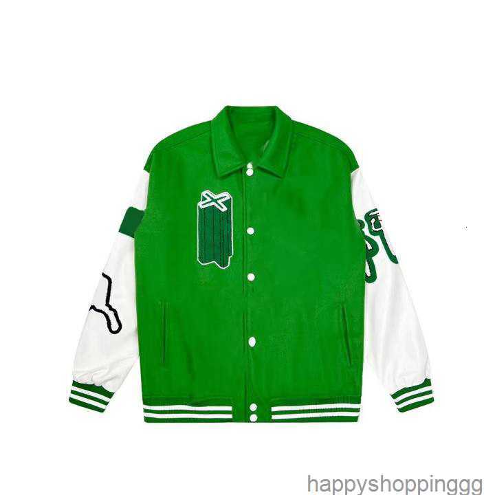 

Mens Jackets Baseball Varsity Jacket Letter Stitching Embroidery Autumn and Winter Men Loose Causal Outwear Coatsqtw0