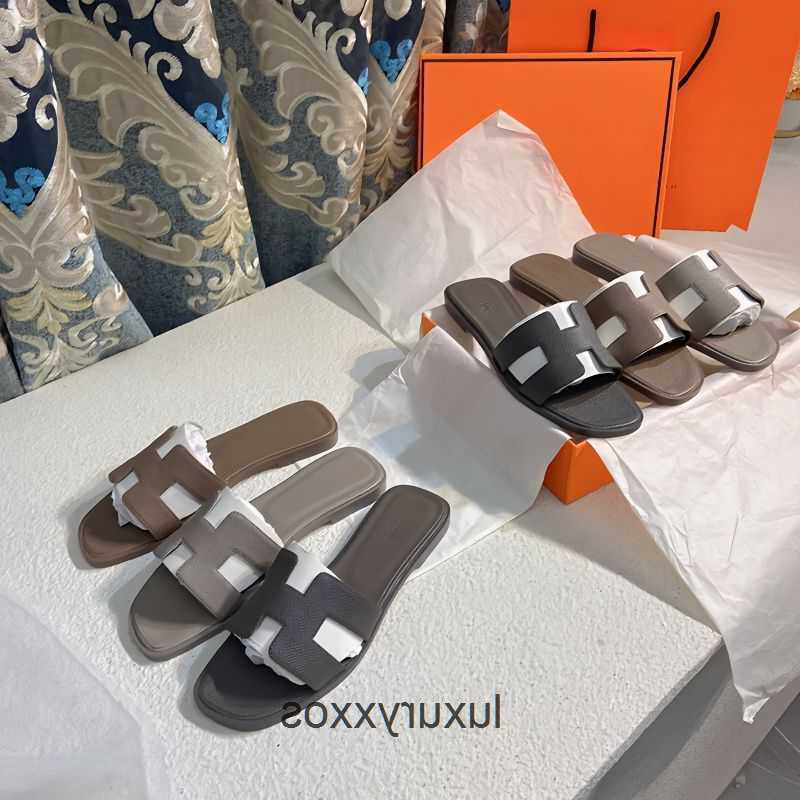 

Orans Version Sandal Shoe Slide 2023 Designer Slippers Beach One Word Slipper h Round Fashionable Beach Sandals