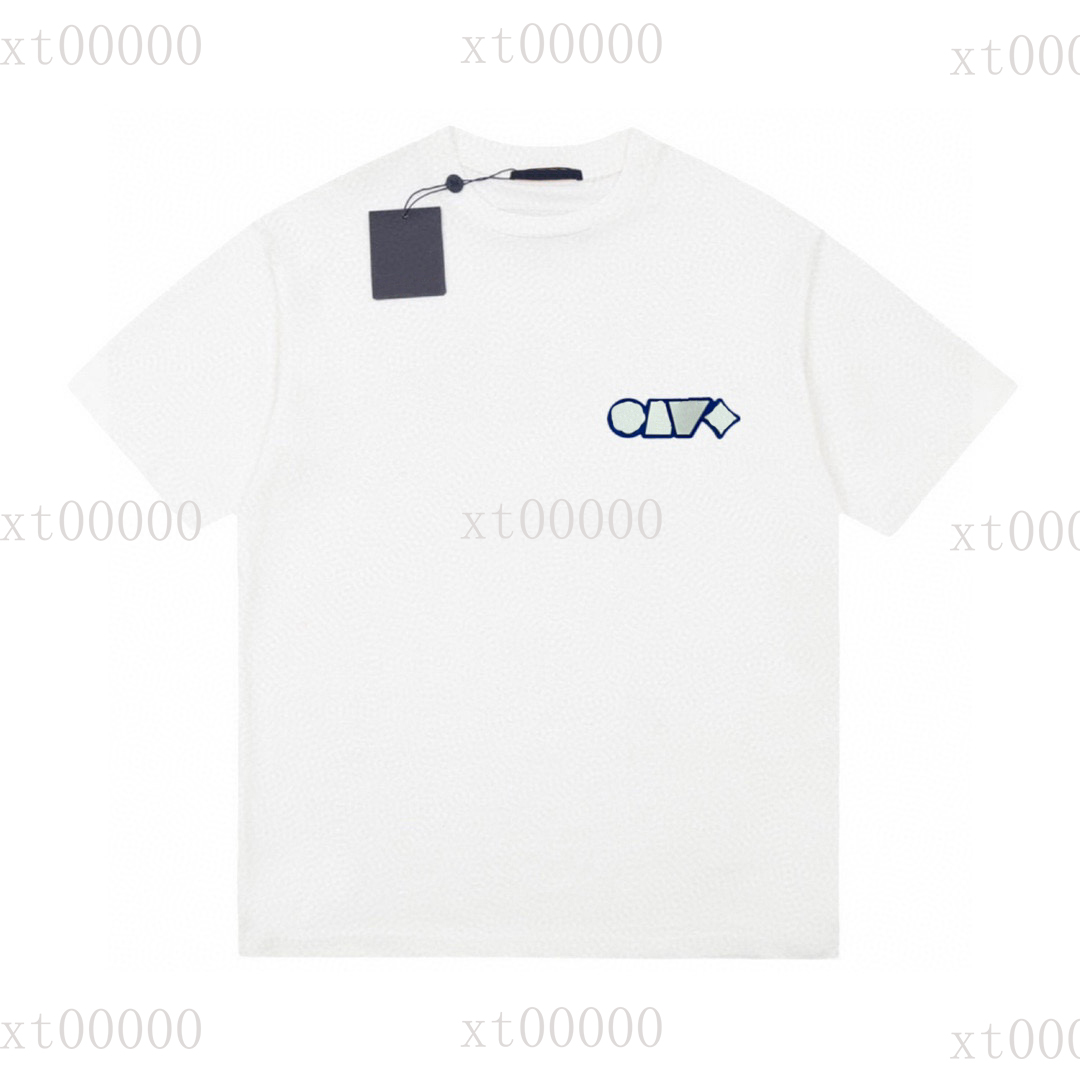 

23SS Designer Letter Printed T Shirts Tee Sweatshirt Fashion High Street Short Sleeves Summer Casual T-Shirt Breathable Men Women Crew Neck Tees Dresses for Wo oo30, White