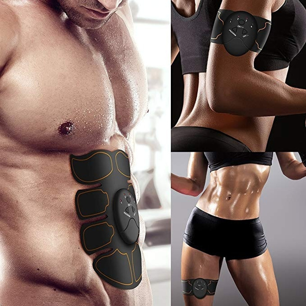 

6pcs Set Professional Muscle Training Gear 8 Pads EMS Toner Muscle Fitness