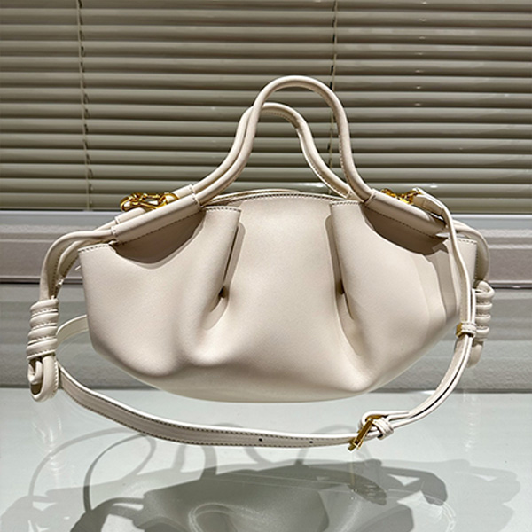 

Women's totes black hobos leather tote bags handbags womens crossbody bags hobo bag Design handbags letter lo black small size shoulder bag Leisure purse, White
