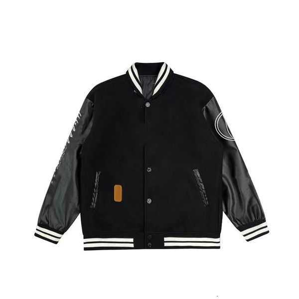 

Mens Jackets Baseball Varsity Jacket Letter Stitching Embroidery Autumn and Winter Men Loose Causal Outwear Coats 2Z8J0