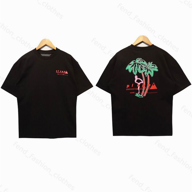 

Mens Womens Summer T Shirt Fashion Tshirts Letter Print Round Neck Short Sleeve Black White Man Breathable tees 354PKALFA0, 46