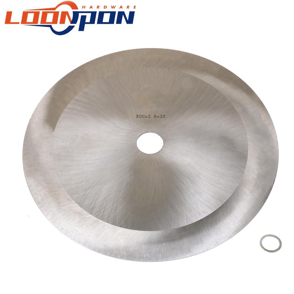 

Tools 300x32x2.8mm Paper roll Cutter Knife Circular Saw Blade Cutting Disc 1Pc