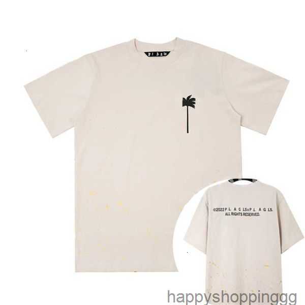 

Mens Designer Palms t Shirt Hand-painted Luxury Tees Graffiti Pa Womens Fashion Angle Short Sleeve Casual Streetwear Tops T-shirts 3gwp1 26D0F
