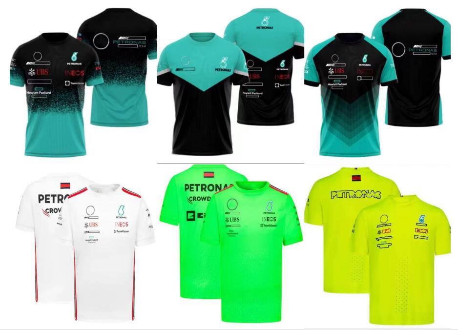 

F1 Formula 1 racing T-shirt 2023 summer team short sleeve the same style custom